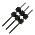 TW-03-03-L-D-180-126 - CONN HDR 6POS 0.079 STACK T/H