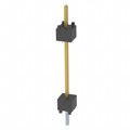 DW-01-10-F-S-600 - CONN HDR 1POS STACK T/H GOLD