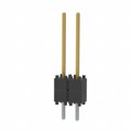 DW-02-09-L-S-200 - CONN HDR 2POS 0.1 STACK T/H GOLD