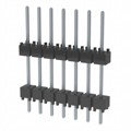 DW-07-10-T-S-450 - CONN HDR 7POS 0.1 STACK T/H TIN