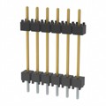 DW-06-10-F-S-600 - CONN HDR 6POS 0.1 STACK T/H GOLD