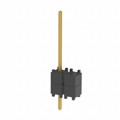 DW-02-09-G-S-200-002 - CONN HDR 2POS 0.1 STACK T/H GOLD