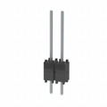 DW-02-09-T-S-200 - CONN HDR 2POS 0.1 STACK T/H TIN