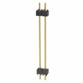 DW-02-14-G-S-1200 - CONN HDR 2POS 0.1 STACK T/H GOLD
