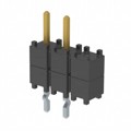 DW-03-07-F-S-200-LL-003 - CONN HDR 3POS 0.1 STACK T/H GOLD