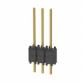 DW-03-09-G-S-200 - CONN HDR 3POS 0.1 STACK T/H GOLD