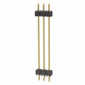 DW-03-14-G-S-1200 - CONN HDR 3POS 0.1 STACK T/H GOLD