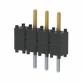 DW-04-07-F-S-200-001 - CONN HDR 4POS 0.1 STACK T/H GOLD