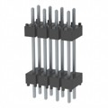 DW-04-10-T-D-500 - CONN HDR 8POS 0.1 STACK T/H TIN