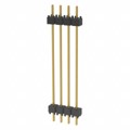 DW-04-14-G-S-1200 - CONN HDR 4POS 0.1 STACK T/H GOLD