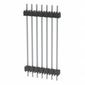 DW-07-14-T-S-1200 - CONN HDR 7POS 0.1 STACK T/H TIN