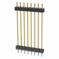 DW-08-14-F-S-1200 - CONN HDR 8POS 0.1 STACK T/H GOLD