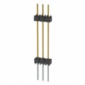 EW-03-14-L-S-900 - CONN HDR 3POS 0.1 STACK T/H GOLD