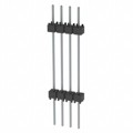 EW-04-14-T-S-900 - CONN HDR 4POS 0.1 STACK T/H TIN