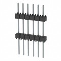 EW-06-12-T-S-500 - CONN HDR 6POS 0.1 STACK T/H TIN