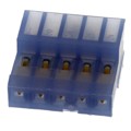 3-641239-5 - CONN RCPT 5POS IDC 26AWG GOLD