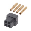 M80-8880405 - CONN RCPT 4P CRIMP 24-28AWG GOLD