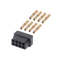 M80-8880805 - CONN RCPT 8P CRIMP 24-28AWG GOLD