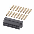 M80-8891605 - CONN RCPT 16POS CRIMP 22AWG GOLD