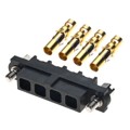 M80-4000000F1-04-325-00-000 - CONN RCPT 4POS SOLDER 12AWG GOLD