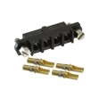 M80-4000000F1-04-PF5-00-000 - CONN RCPT 4POS SOLDER 10AWG GOLD