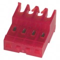 640620-4 - CONN RCPT 4P IDC 22AWG TIN-LEAD