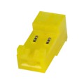 643818-2 - CONN RCPT 2P IDC 20AWG TIN-LEAD
