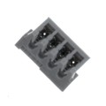 04ZR-3H-P - CONN RCPT 4POS IDC 30AWG TIN