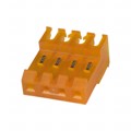 640599-4 - CONN RCPT 4P IDC 18AWG TIN-LEAD