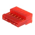 3-641237-6 - CONN RCPT 6POS IDC 22AWG GOLD