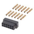 M80-8891205 - CONN RCPT 12POS CRIMP 22AWG GOLD