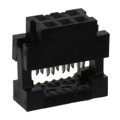 89947-706LF - CONN RCPT 6POS IDC 28AWG GOLD