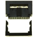 SFH413-PPPB-D08-ID-BK - CONN HEADER 16POS IDC GOLD