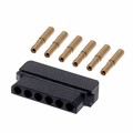 M80-8990605 - CONN RCPT 6POS CRIMP 22AWG GOLD