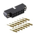 M80-5601405 - CONN HEADER 14P CRIMP 22AWG GOLD