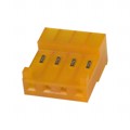 644461-4 - CONN RCPT 4P IDC 18AWG TIN-LEAD