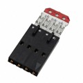 0014442504 - CONN PLUG 4POS IDC 24AWG GOLD