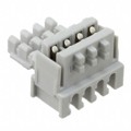 284865-4 - CONN RCPT 4POS IDC 22-24AWG TIN