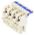 1-1740533-4 - CONN RCPT 4POS IDC TIN