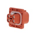 ELR4A04 - CONN RCPT 4POS