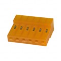3-640431-6 - CONN RCPT 6POS IDC 18AWG TIN