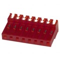3-640606-8 - CONN RCPT 8POS IDC 22AWG TIN