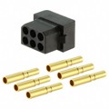 M80-8440645 - CONN RCPT 6P CRIMP 24-28AWG GOLD