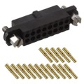 M80-4601605 - CONN RCPT 16POS CRIMP 22AWG GOLD