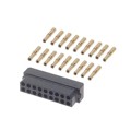 M80-8441845 - CONN RCPT 18POS CRIMP 24-28AWG