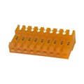 640599-9 - CONN RCPT 9P IDC 18AWG TIN-LEAD