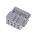 71600-208LF - CONN RCPT 8POS IDC 28-30AWG GOLD