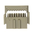 71600-108LF - CONN RCPT 8POS IDC 28-30AWG GOLD