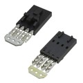 0014562042 - CONN RCPT 4POS IDC 24AWG GOLD