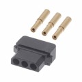 M80-8980305 - CONN RCPT 3P CRIMP 24-28AWG GOLD